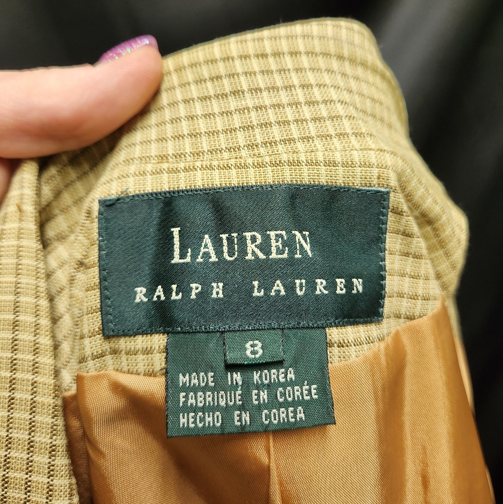 Lauren Ralph Lauren Tweed Style Blazer - Picture 6 of 9